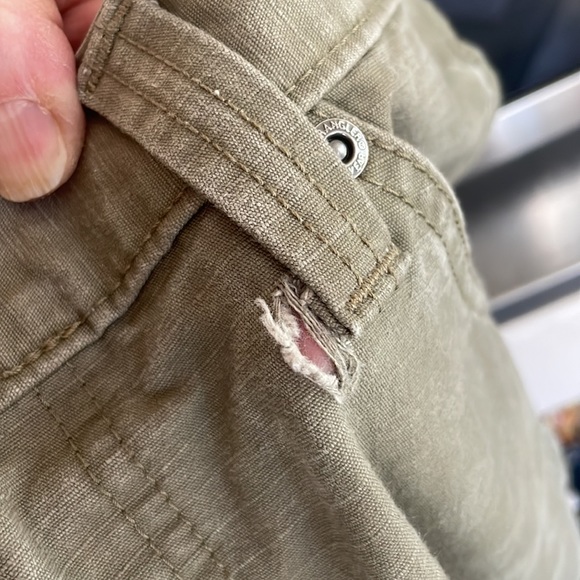 Wrangler work wear mens 36/32 color Loden carpenter styled TALLS COTTON - Picture 10 of 16